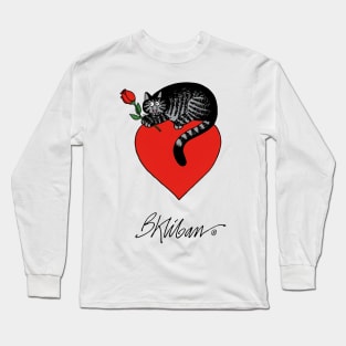 B kliban cat love, valentine Long Sleeve T-Shirt